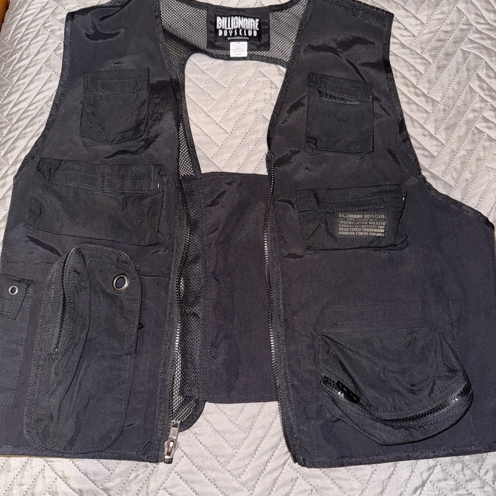 Billionaire Boys Club Charcoal Tactical Vest